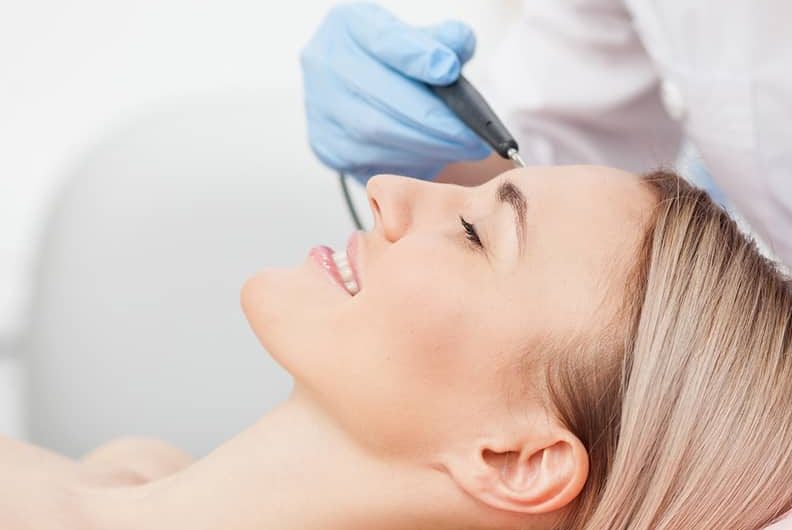 Dermal filler lip treatment